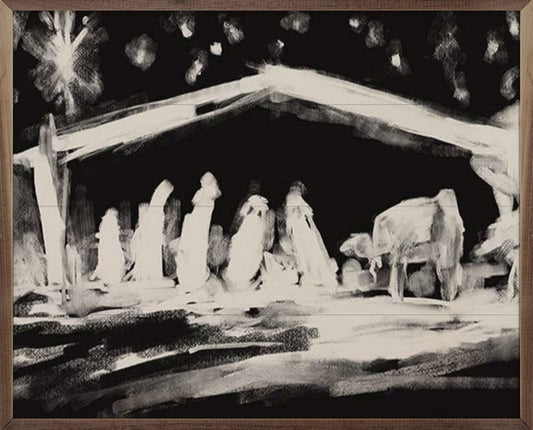 Moody Christmas 1 Nativity By Emily Wood image 0