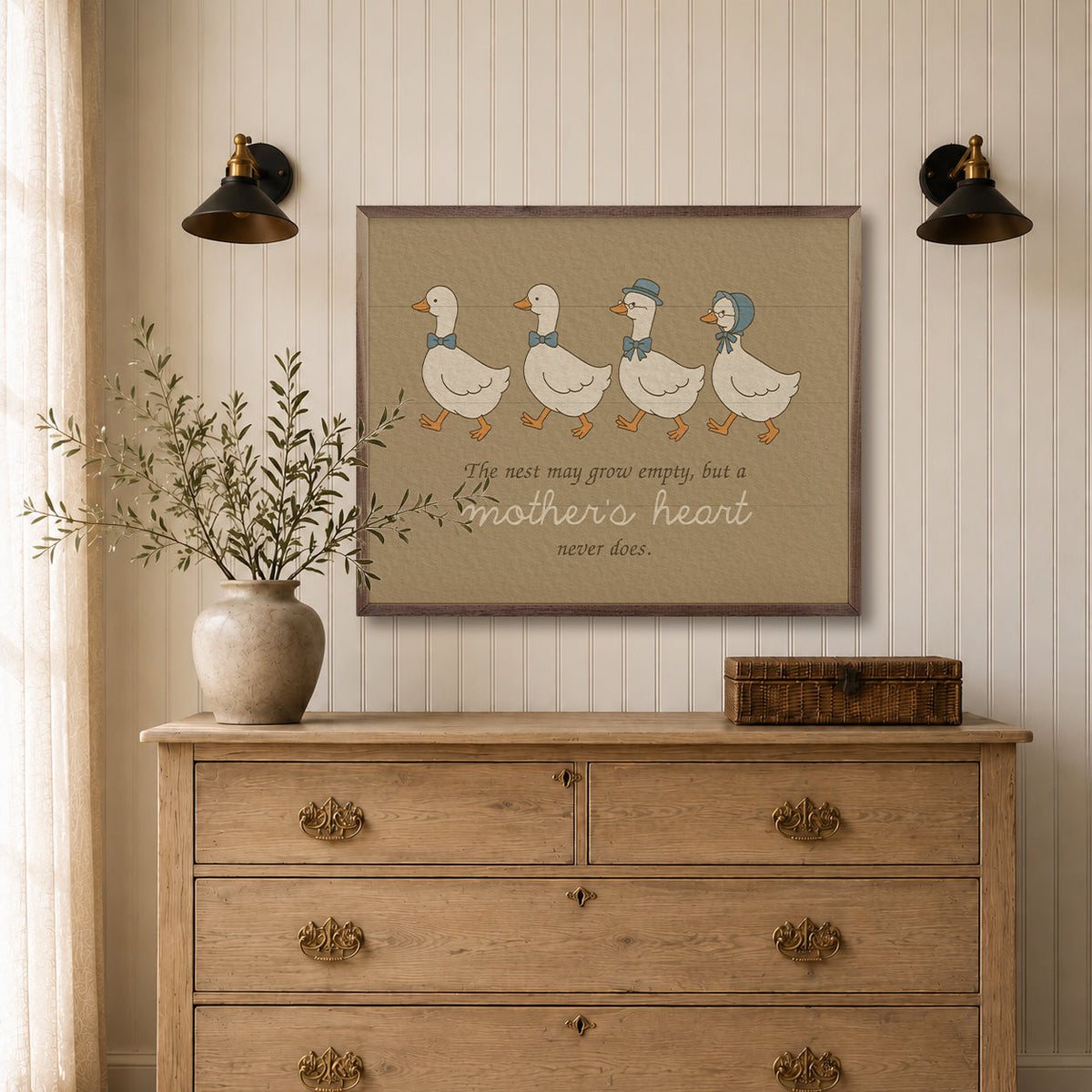 A Mother's Heart Goose