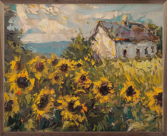 Sunflower Cottage By Nina Blue