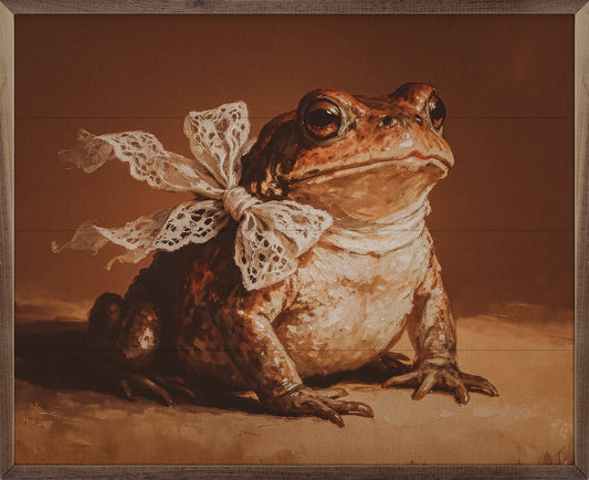 Toad With A Bow