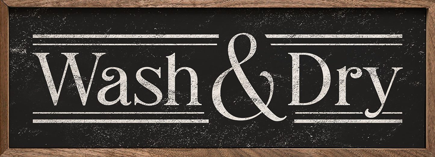 Wash And Dry Lines Black