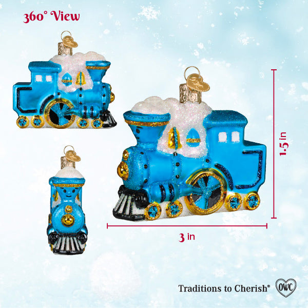 The Little Engine That Could Train Ornament