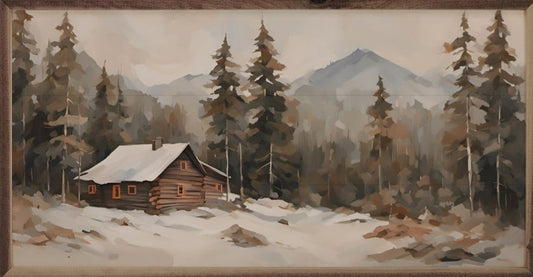 Cabin In Timber image 0