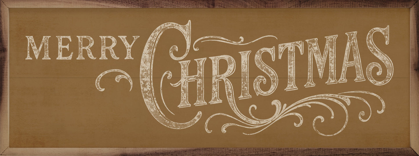 Merry Christmas Ornate