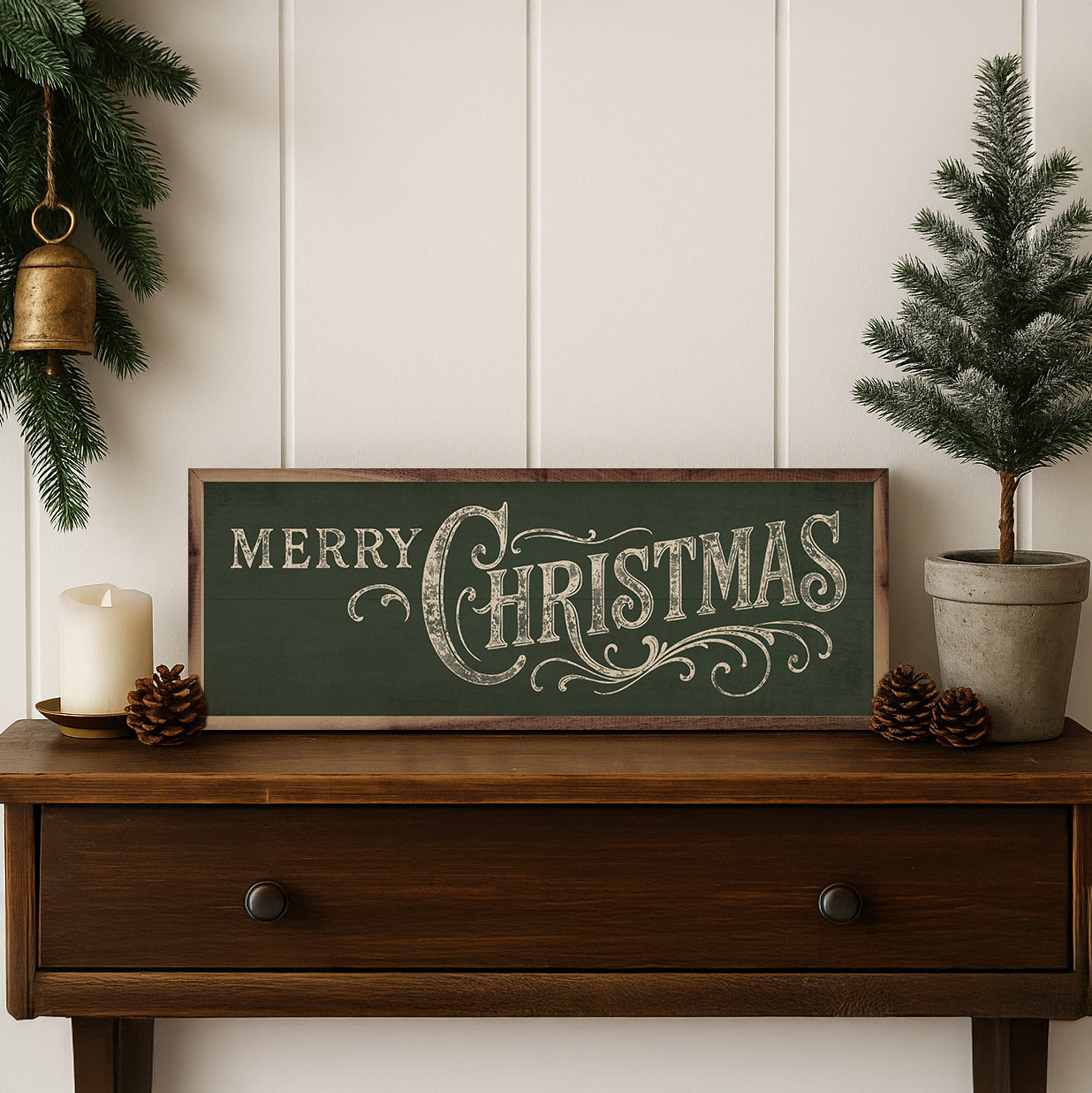 Merry Christmas Ornate