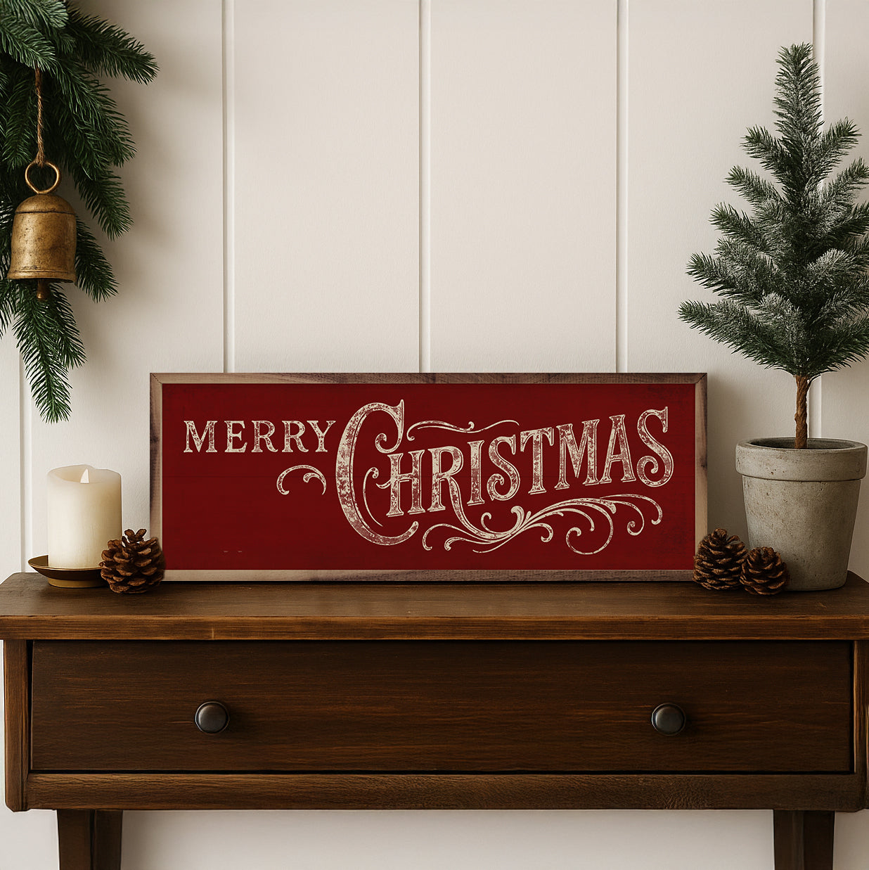 Merry Christmas Ornate