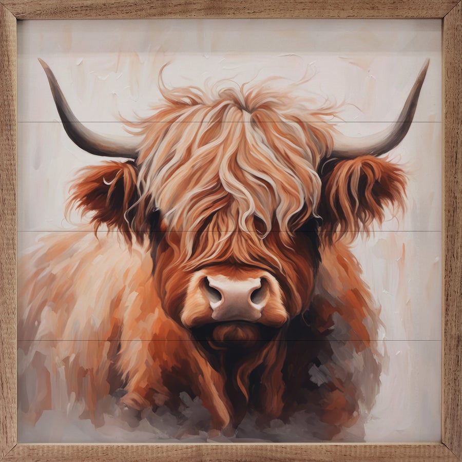 Highland Print White image 0