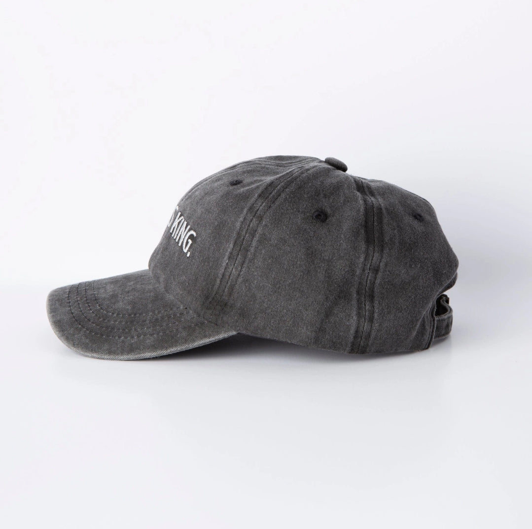 Embroidered Jesus is King Hat image 1