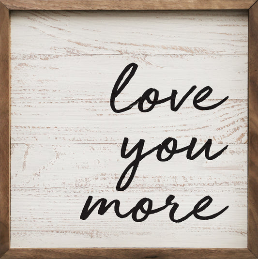 Love You More Whitewash image 0