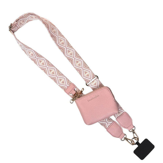 Clip & Go Strap w/RFID Pouch Diamond Pattern