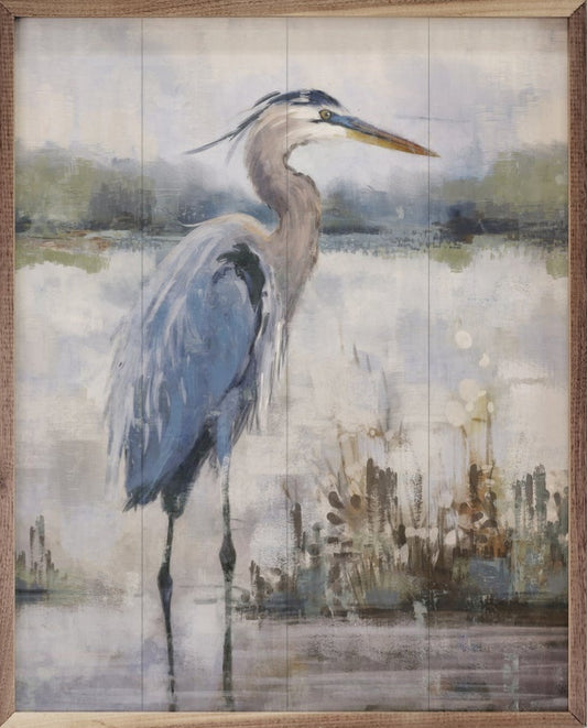 Coastal Heron 2 By Nina Blue image 0
