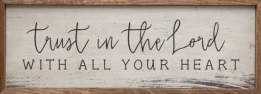 Trust In The Lord Whitewash image 0