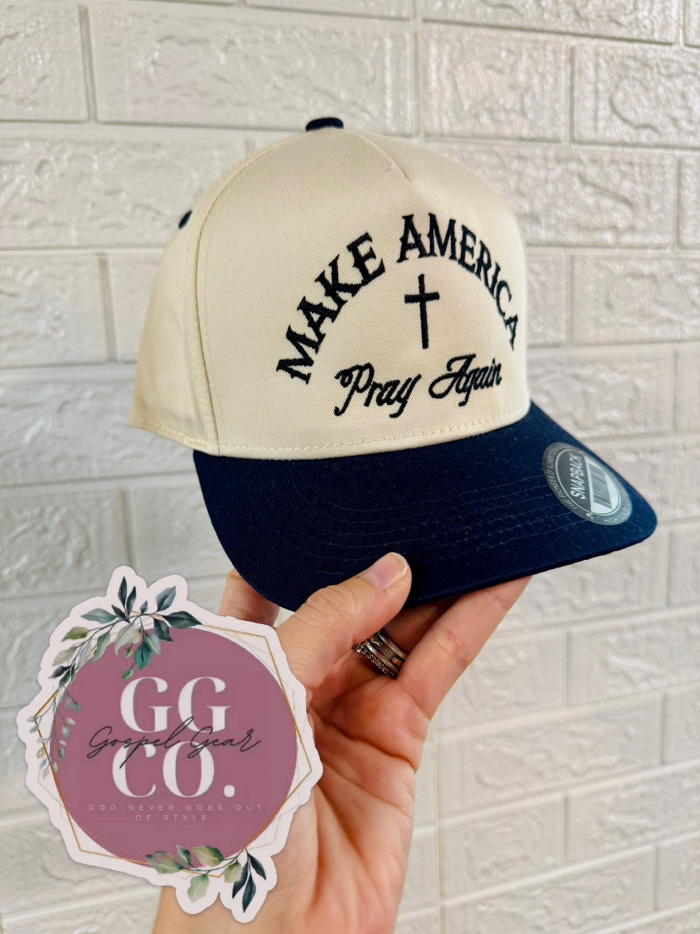 Make America Pray Again Embroidered Hat