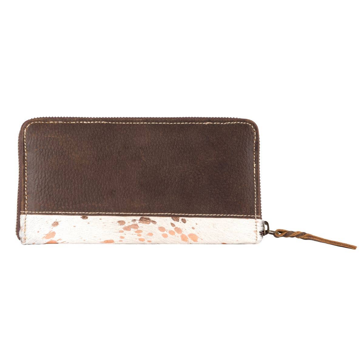 Rose Gold Leather Wallet