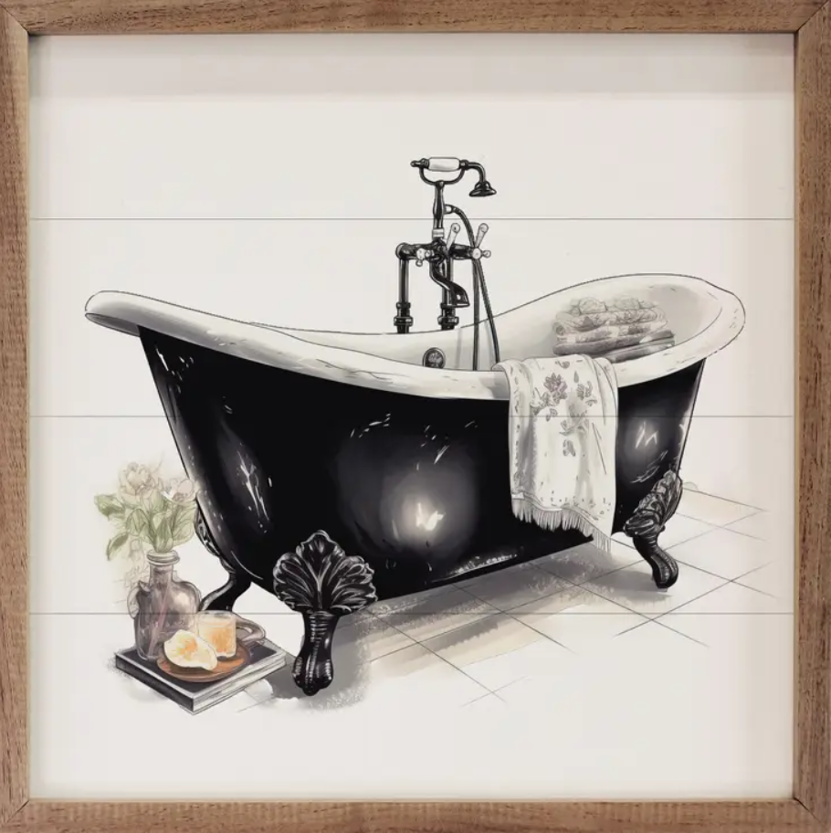 Black Country Tub White image 0