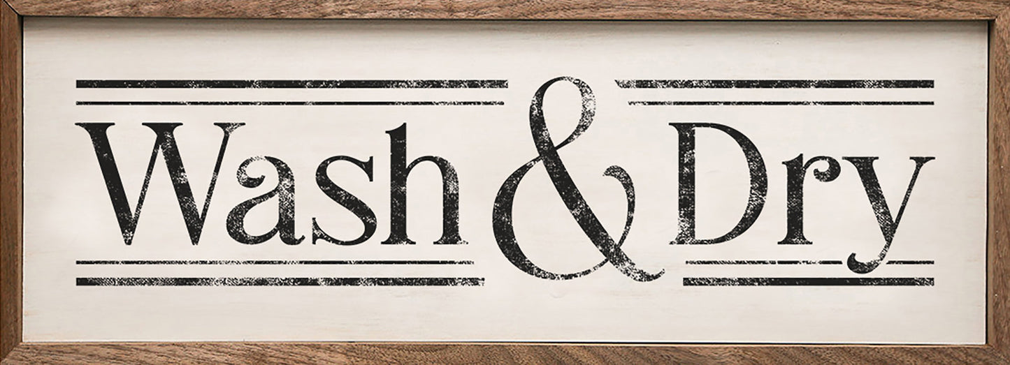 Wash And Dry Lines White