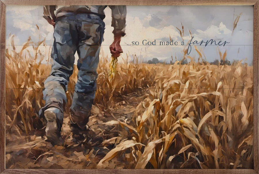So God Made A Farmer Corn Field
 image 1