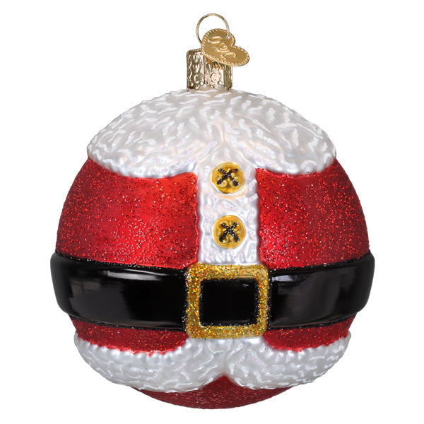 Mr. Claus Round Ornament