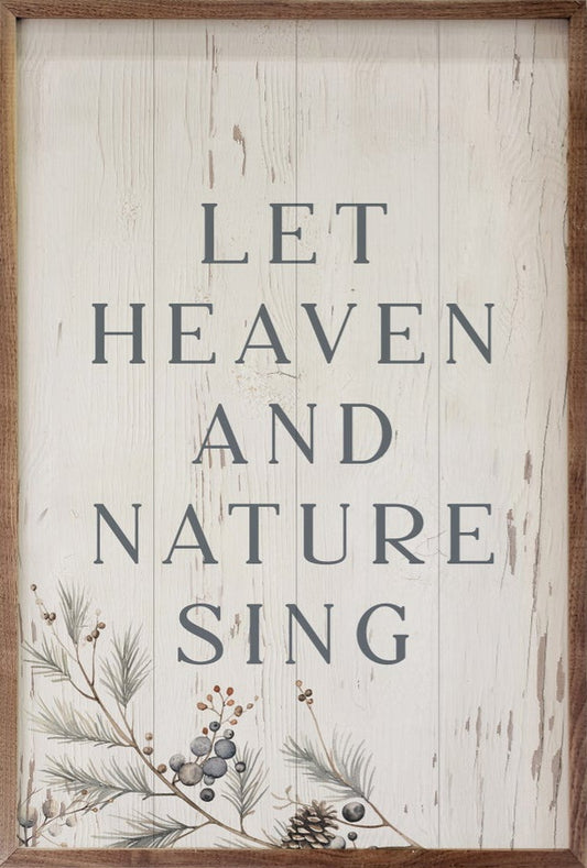 Let Heaven And Nature Vine Whitewash image 0