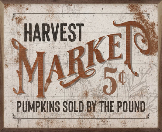 Harvest Market 5 Cents White image 0