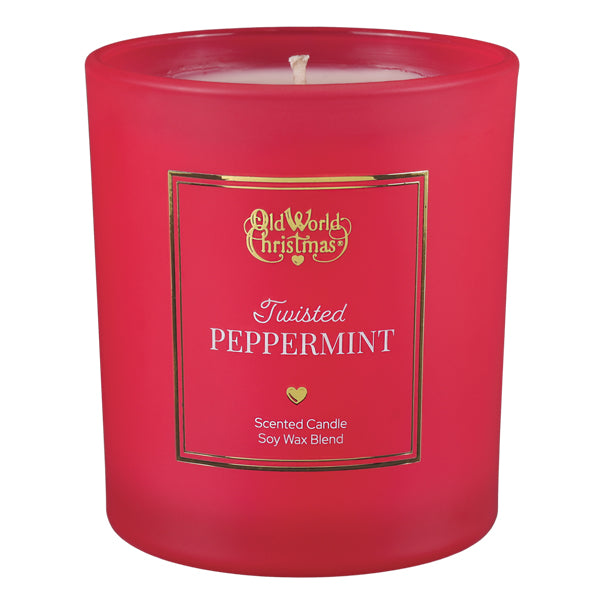 Twisted Peppermint Candle