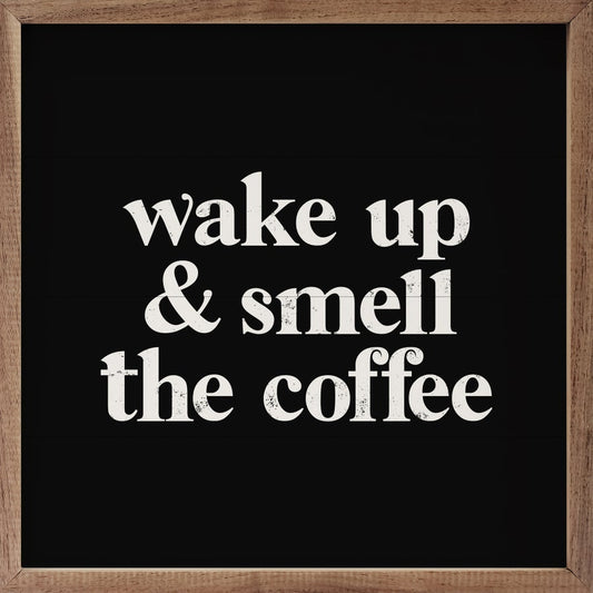 Wake Up And Smell The Coffee Black image 0