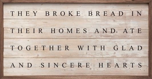 They Broke Bread Whitewash image 0