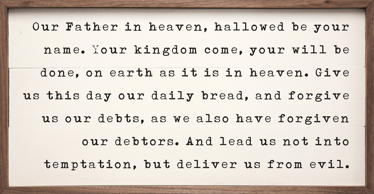 Lord's Prayer White image 0