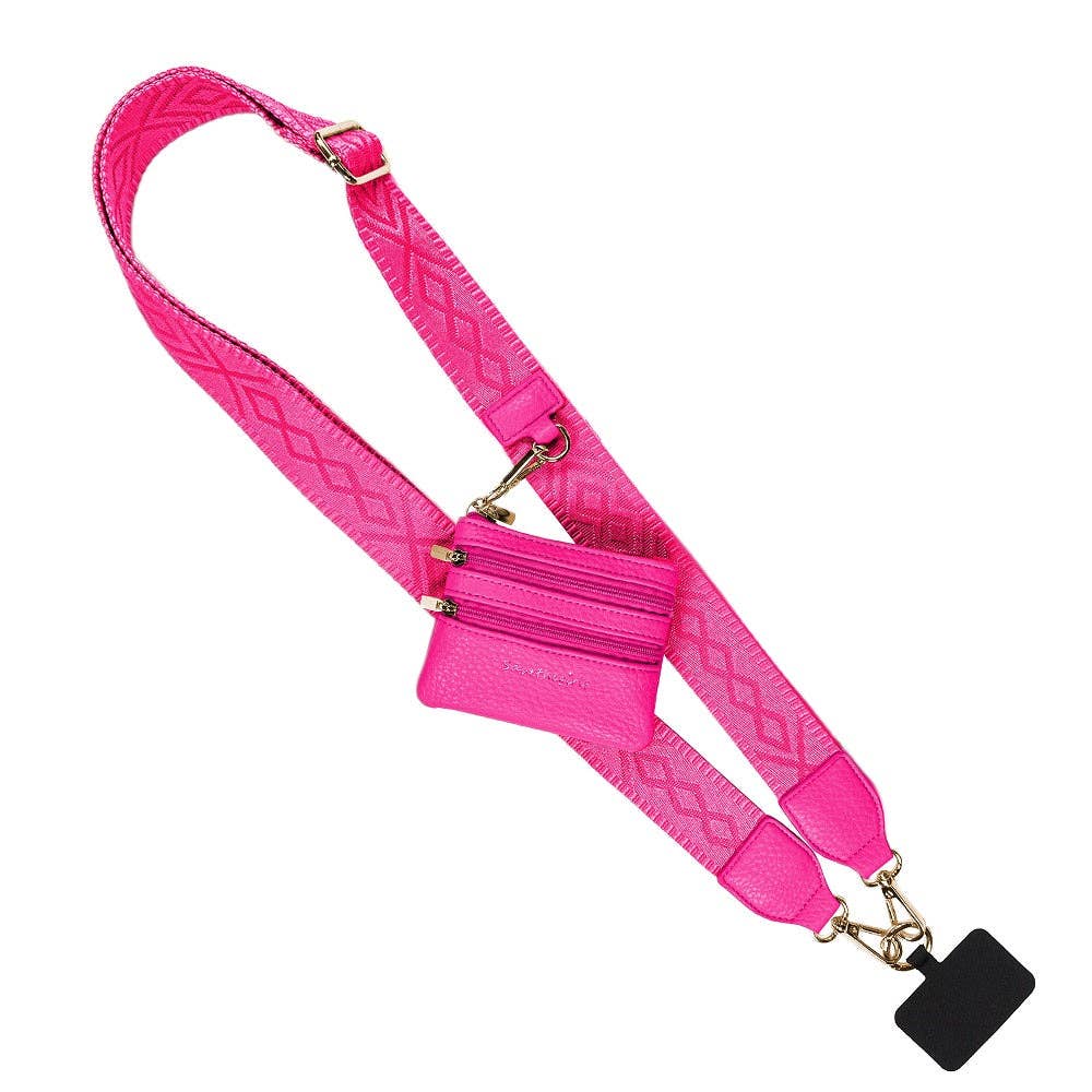 Clip & Go Strap w/Zippered Pouch Classic: Black