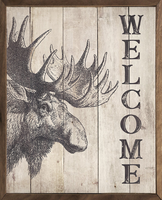 Welcome Moose Whitewash image 0