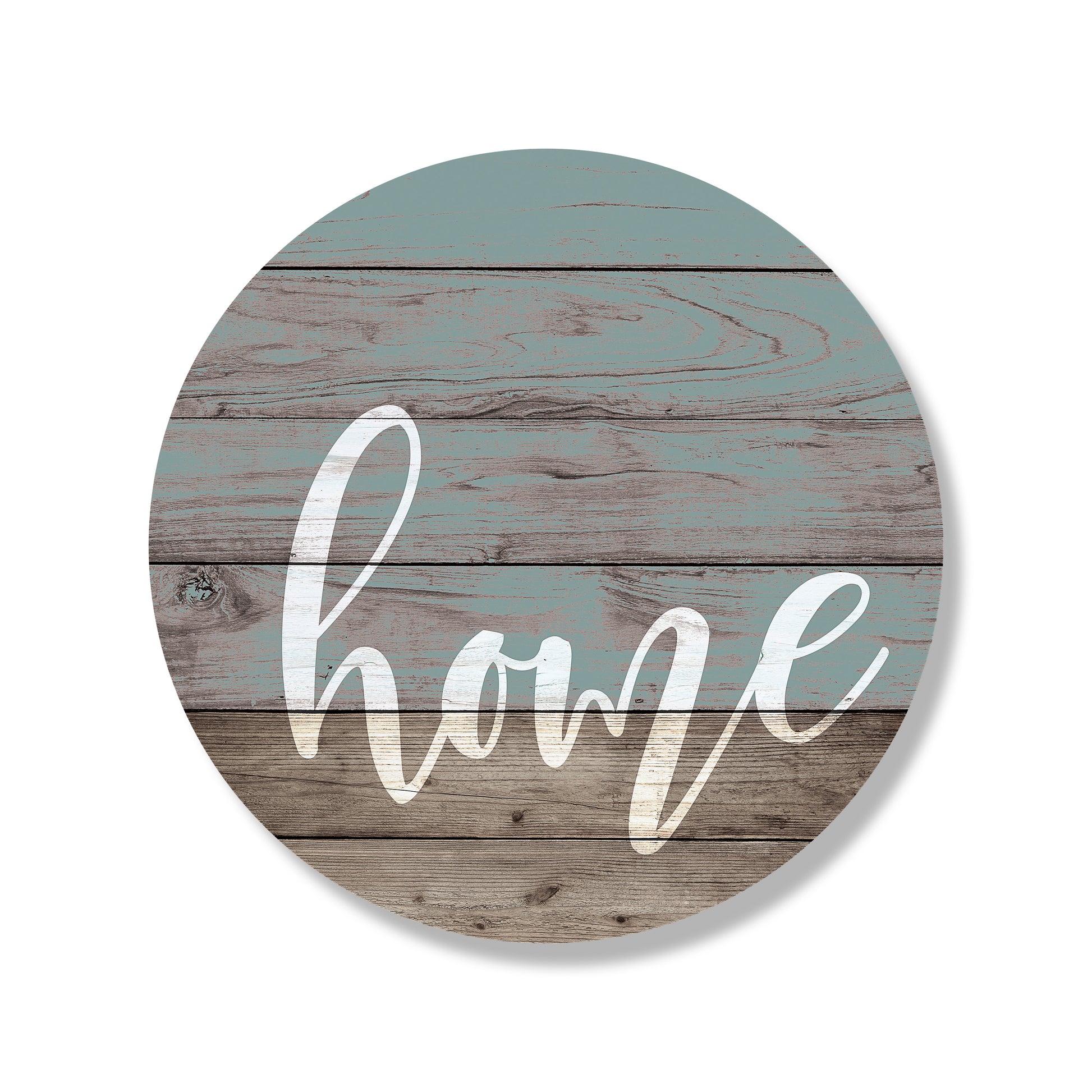 Rustic Home Blue Circle image 0