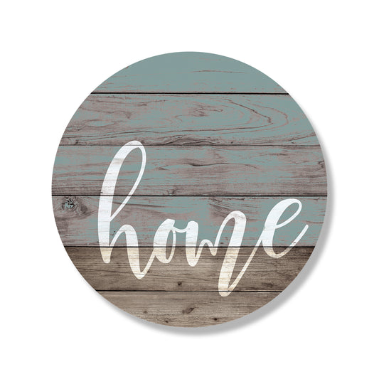 Rustic Home Blue Circle image 0