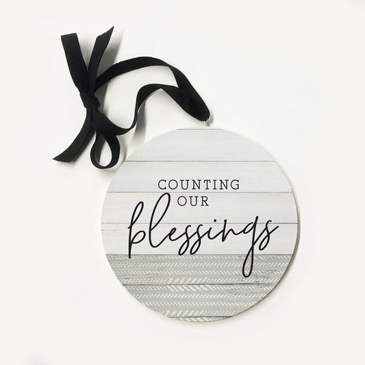Counting Our Blessings Ornament