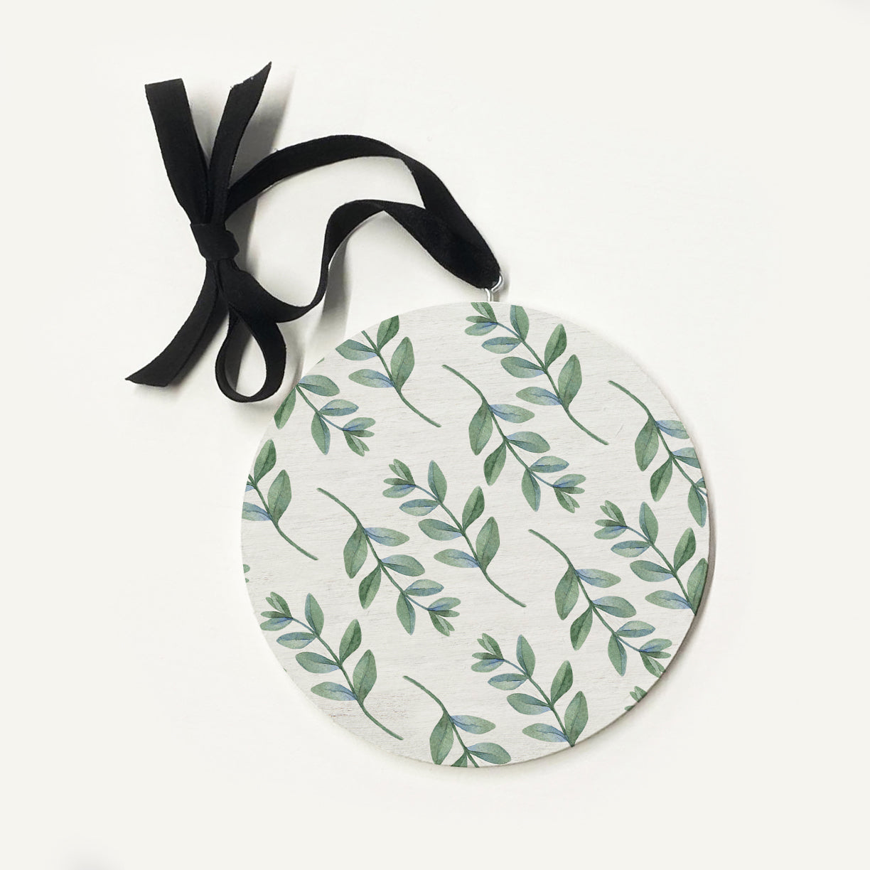 Memories Become A Treasure Greenery Ornament