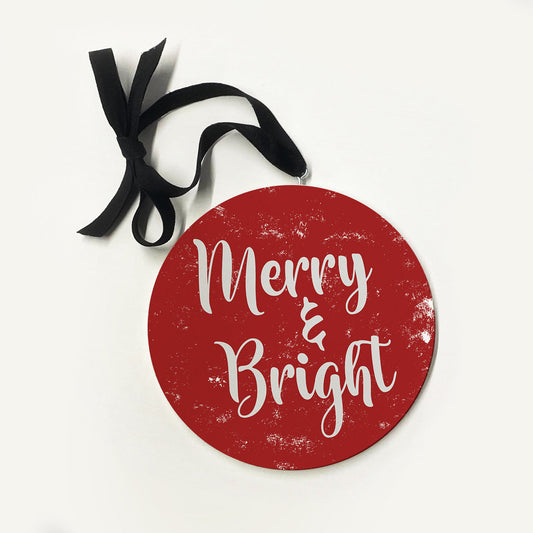 Merry And Bright Ornament