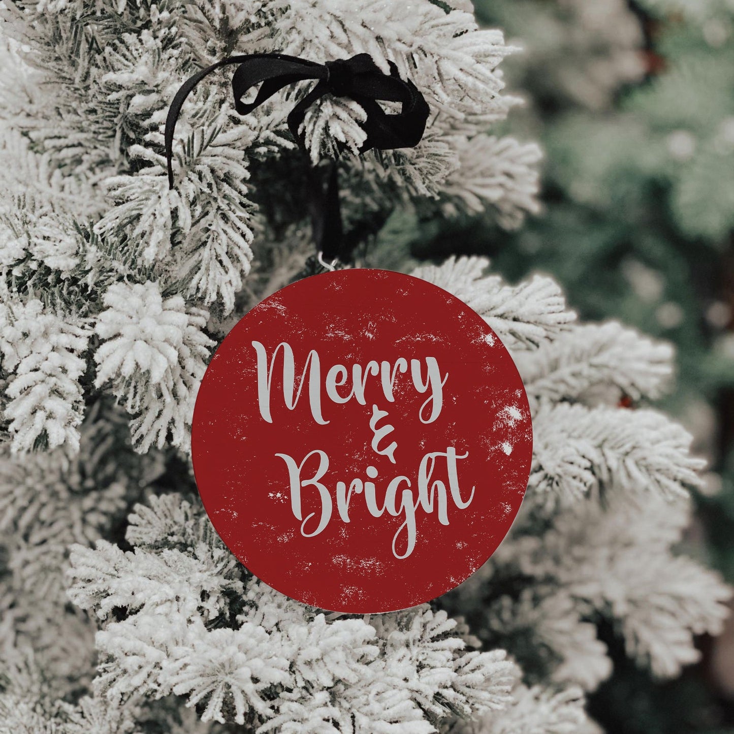 Merry And Bright Ornament