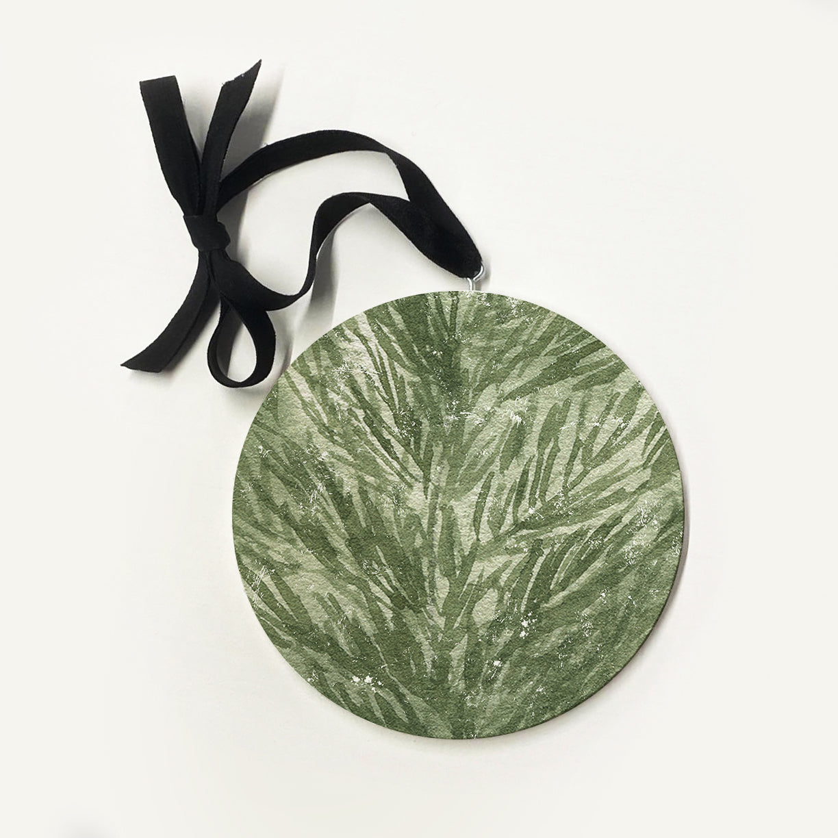 Merry Christmas Sage Ornament