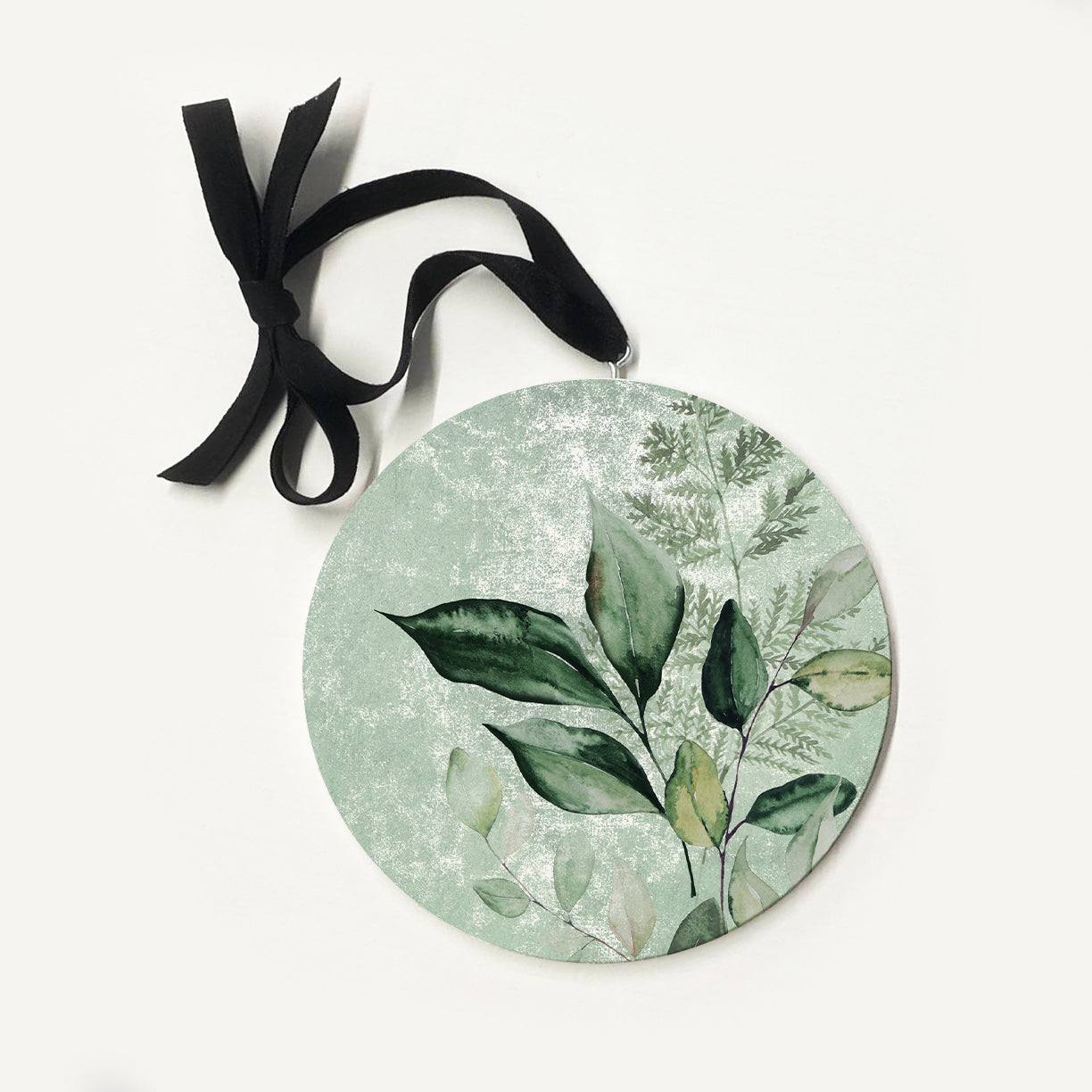 Moms Love Us The Most Greenery Ornament