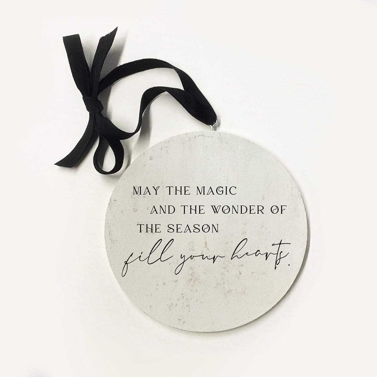 Reindeer With Ornament And Wreath Ornament