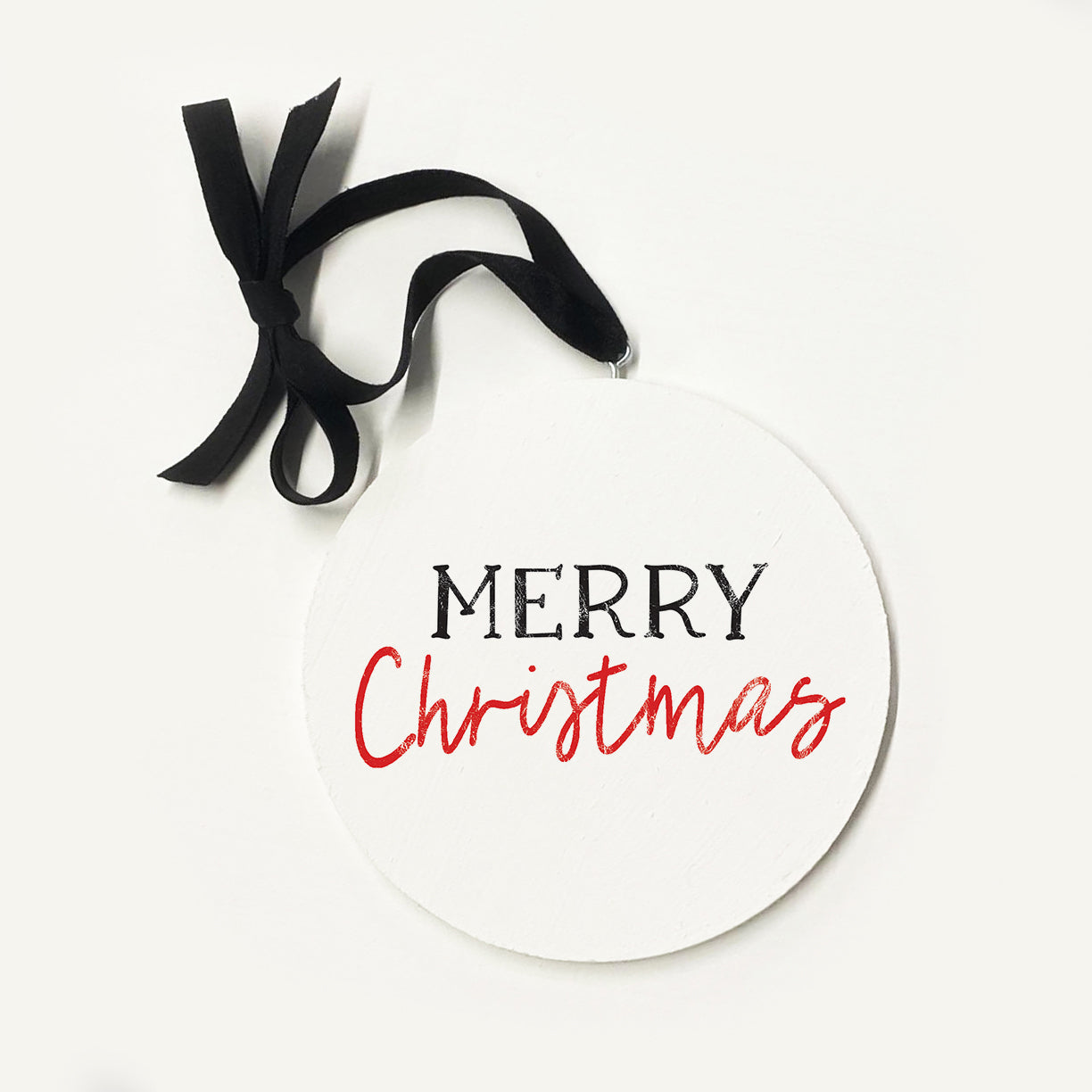 Rosy Cheek Santa Ornament