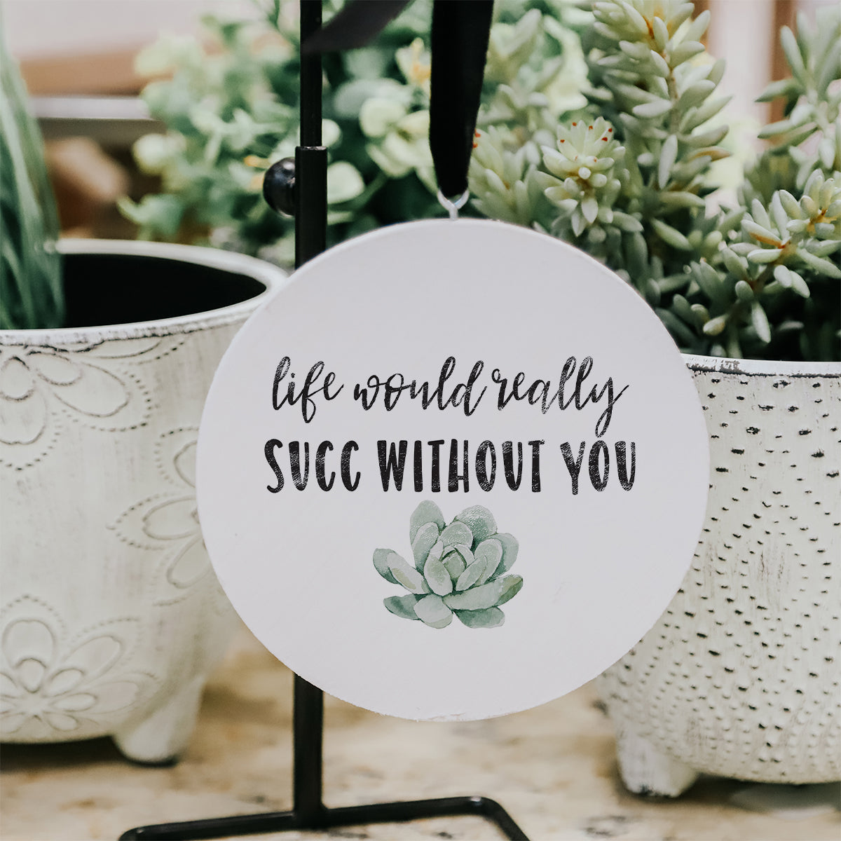 Succ Without You Ornament