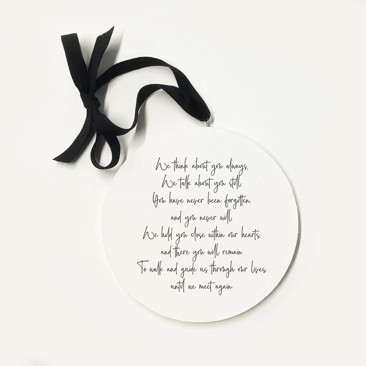 Until We Meet Again Ornament