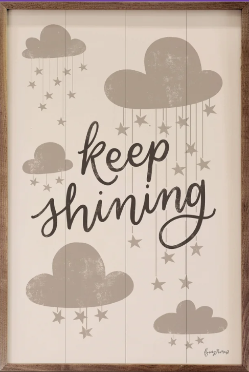Celestial Boho Keep Shining By Becky Thorns image 0
