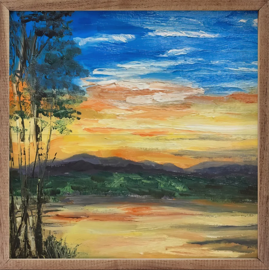 Beautiful Sunset By Annette Beraud Battaglia image 0