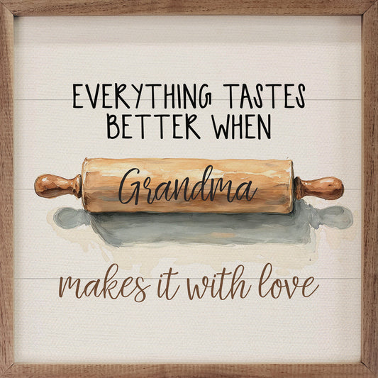 Everything Tastes Better Personalized Name image 0