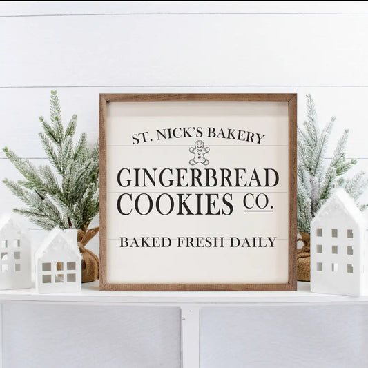 Gingerbread Cookies Co White image 0