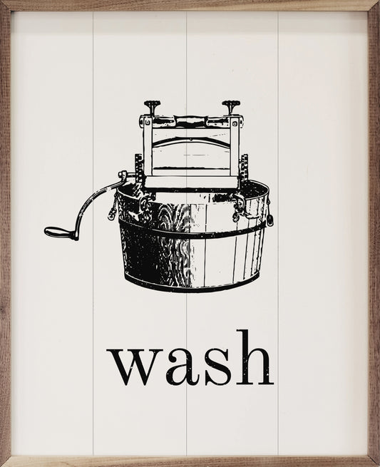 Wash With Icon White image 0