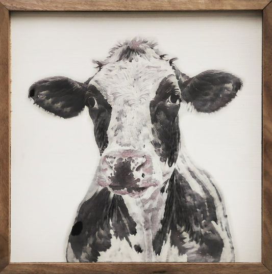 Watercolor Dairy Cow image 0