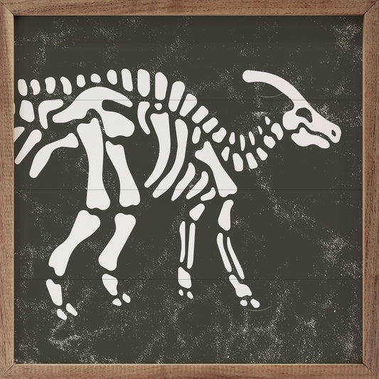 Parasaurolophus Skeleton Green image 0