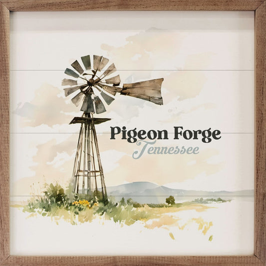 Windmill Field Personalized Name Drop image 0